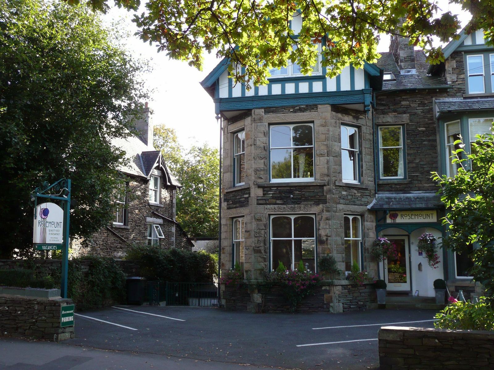 Rosemount Guest House from the street