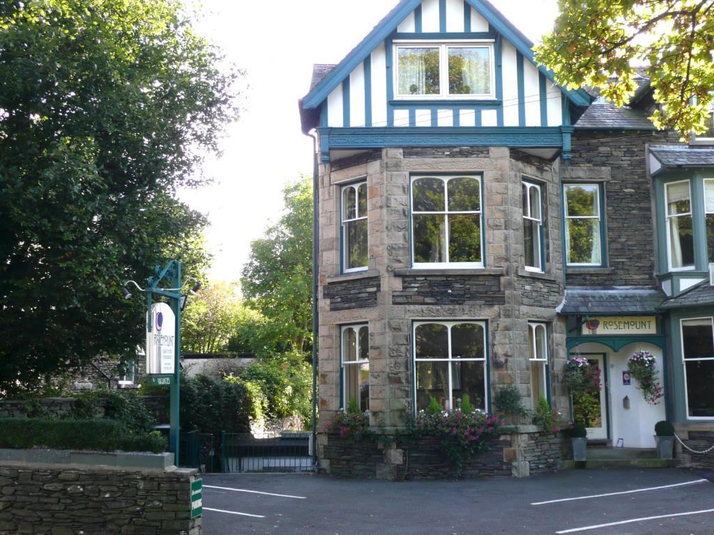 Rosemount Guest House, a Victorian stone building on Lake Road, Windermere